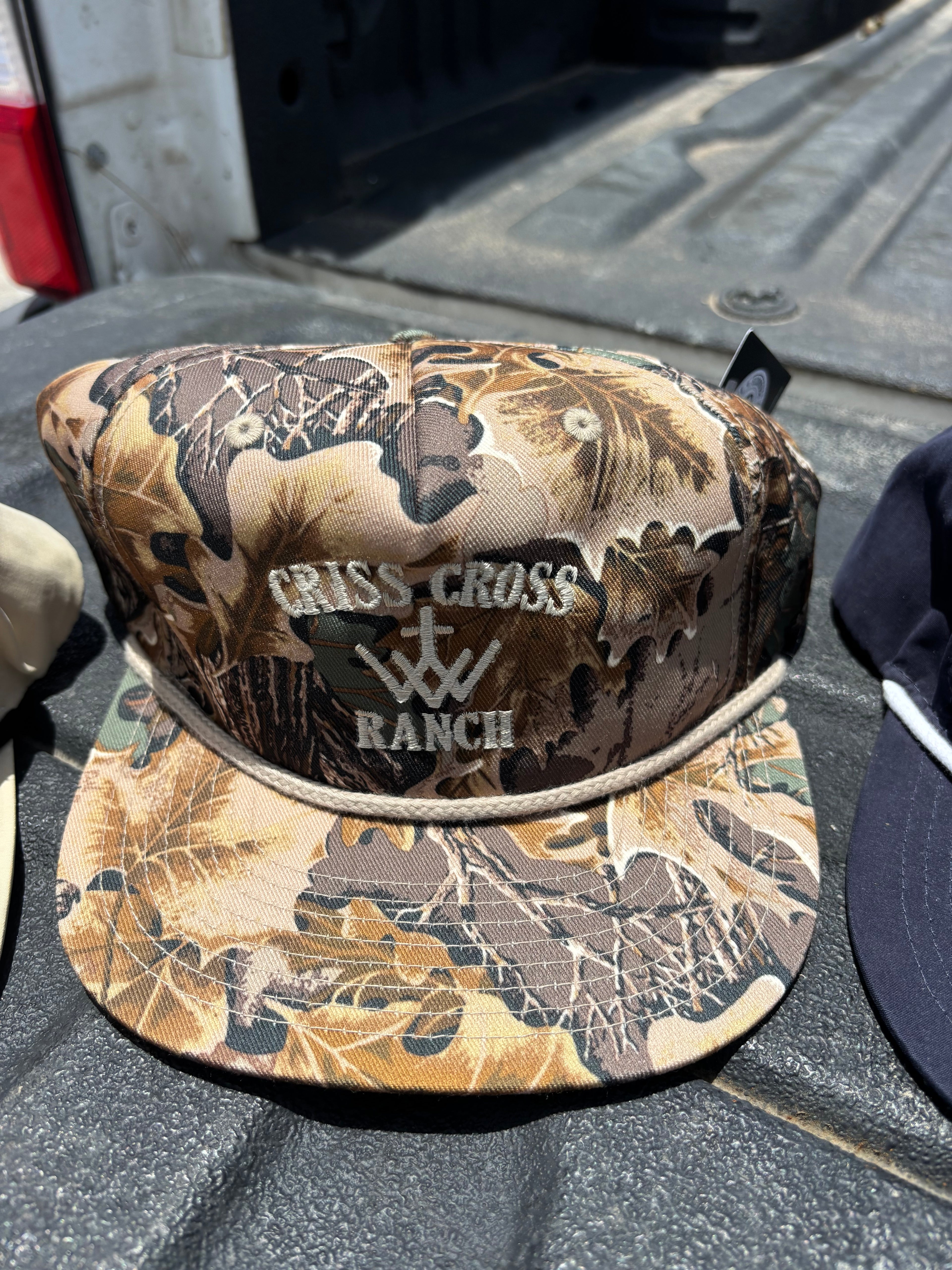Leaf Camo Rope Hat