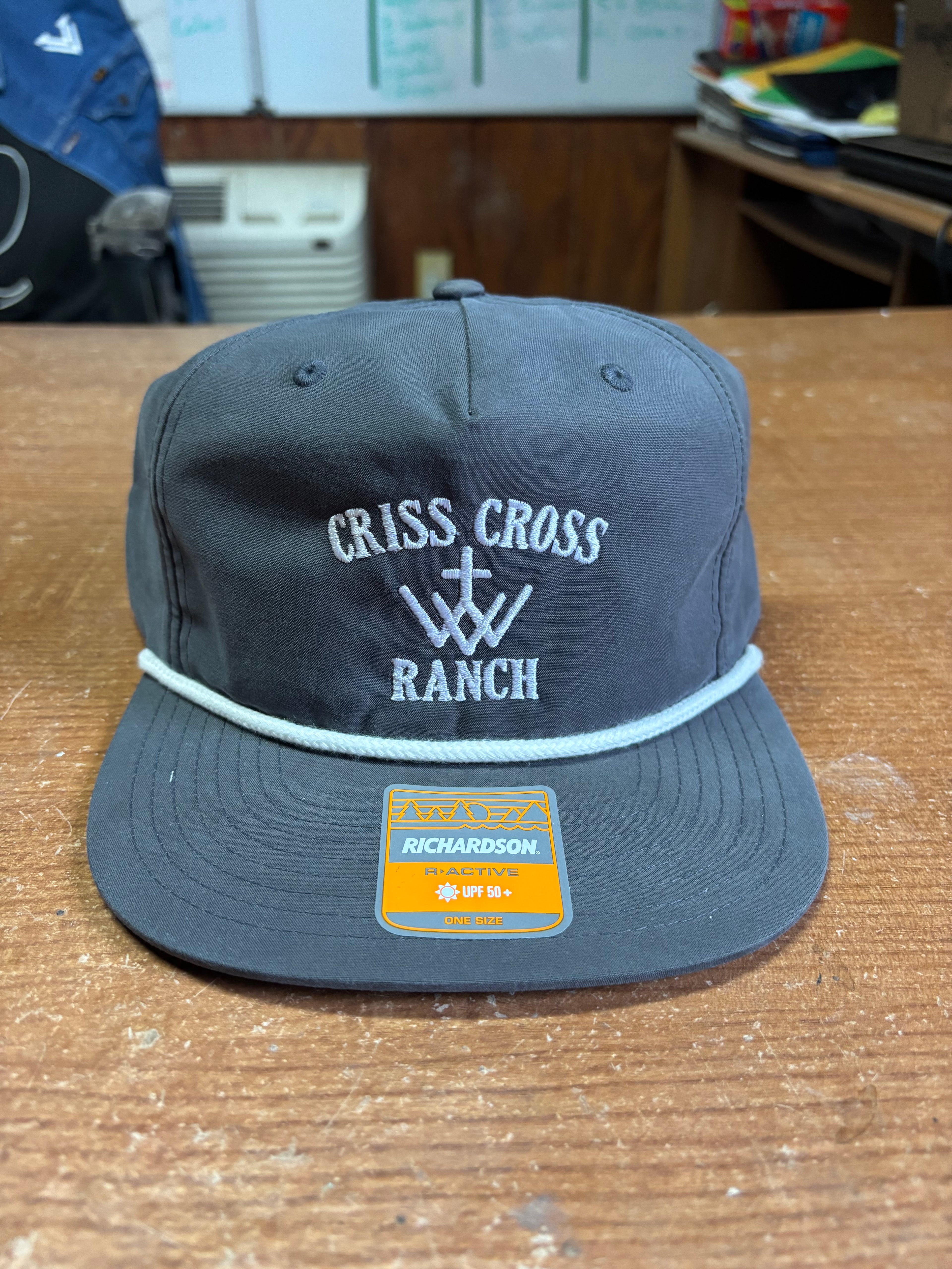 Grey Rope Hat