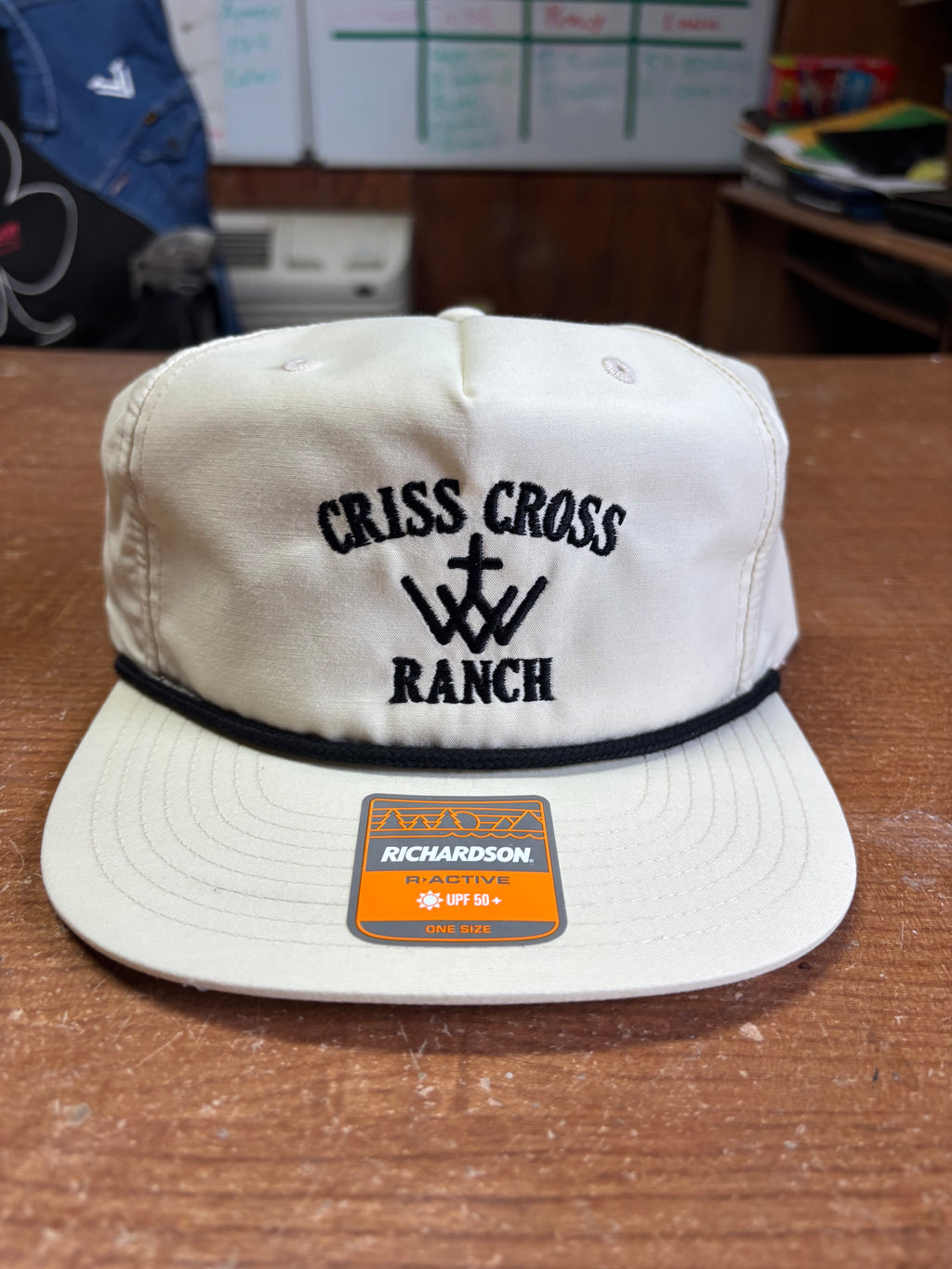 Beige Rope Hat