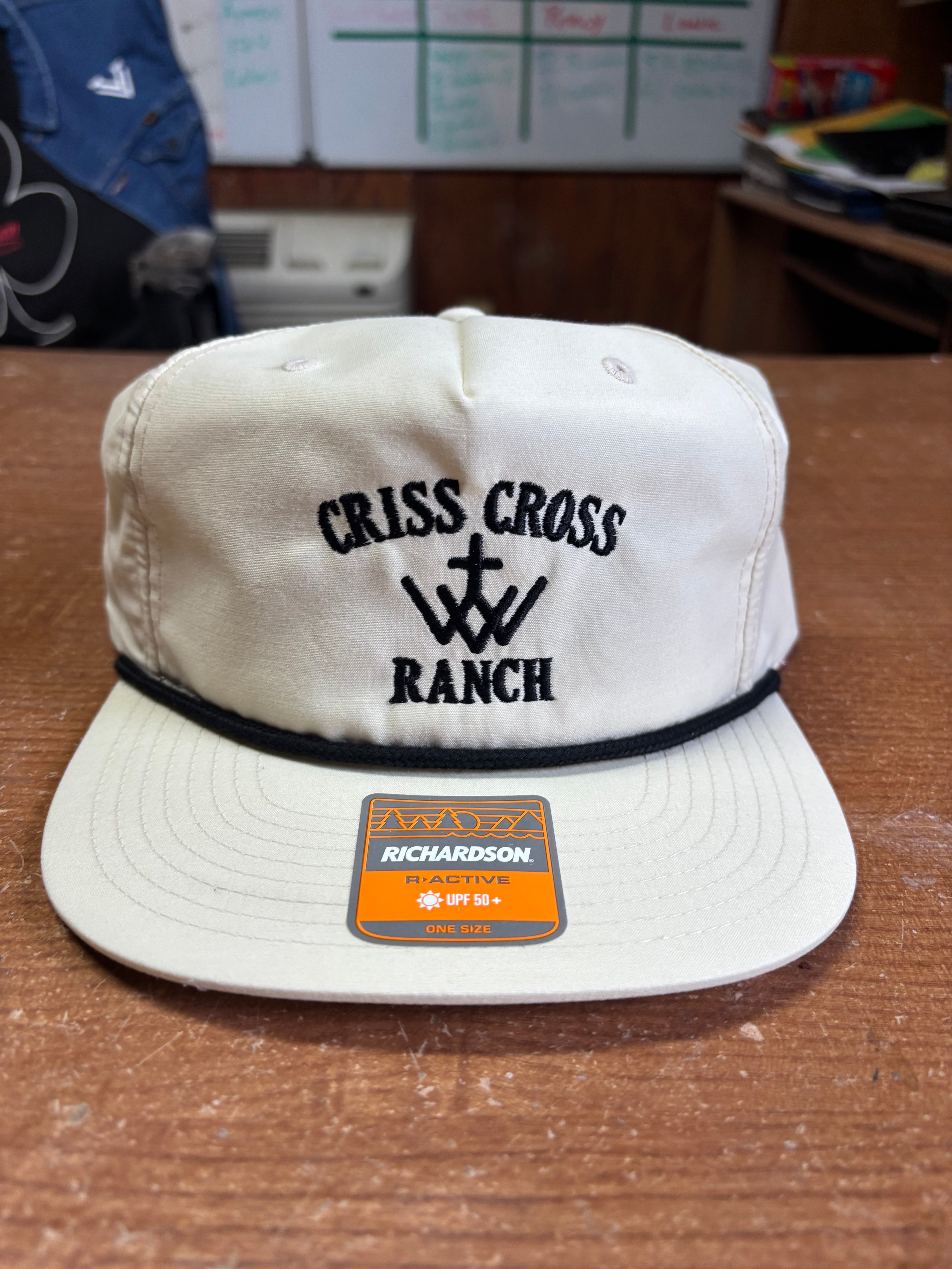 Beige Rope Hat